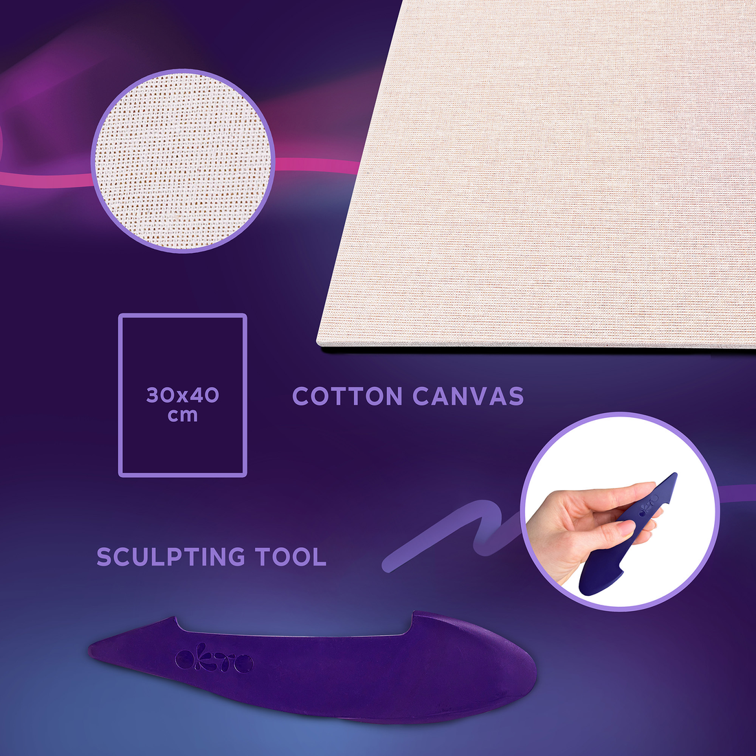 DIY 3D SET DE PEINTURE CRÉATIVE - HORIZON DE NEW YORK - Pierre Belvédère