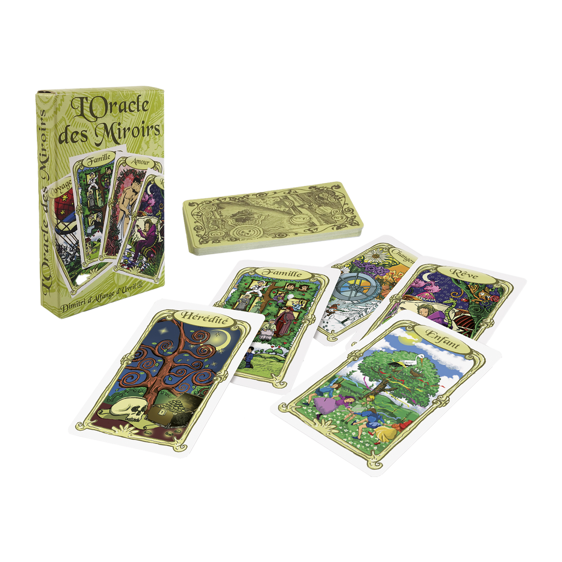 L'ORACLE DES MIROIRS - 52 CARTES CARTAMUNDI