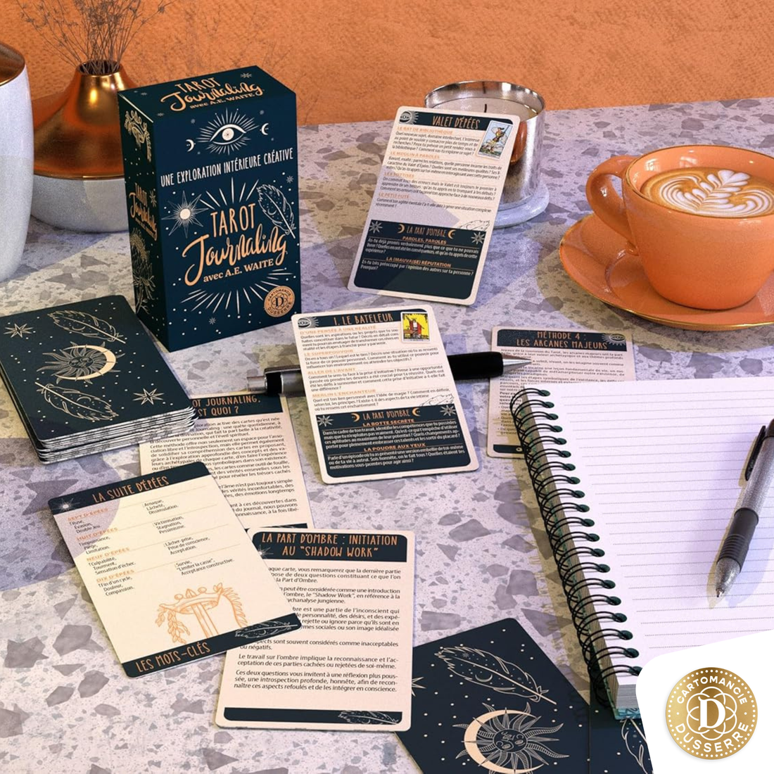 LE TAROT JOURNALING - 93 CARTES CARTAMUNDI