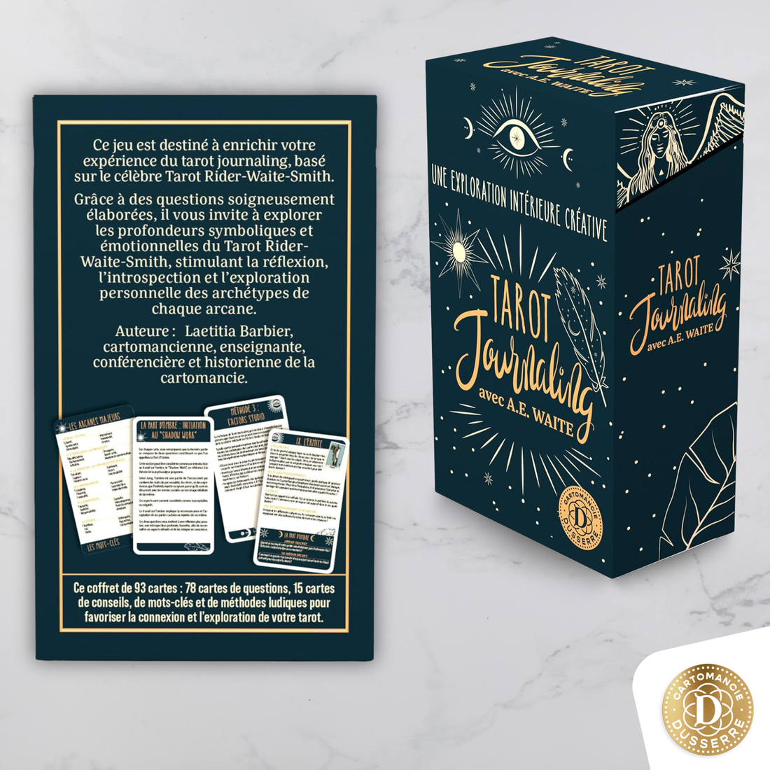 LE TAROT JOURNALING - 93 CARTES CARTAMUNDI
