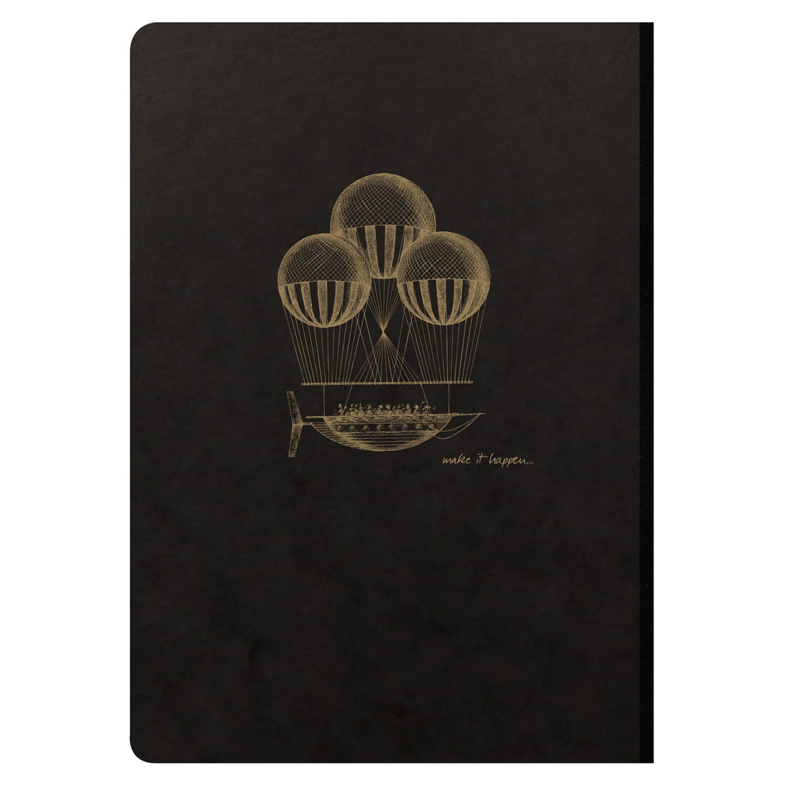 Cahier Flying Spirit ligné relié tissu 192 pages motifs assortis A5 (14.8x21cm)