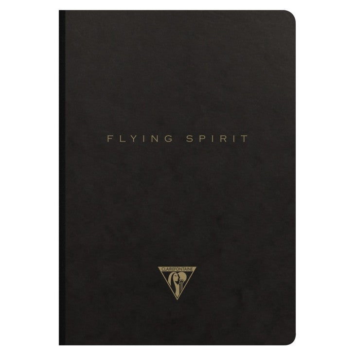 Flying Spirit:  Cahier relié en tissu 192P 6X8¼ CLAIREFONTAINE