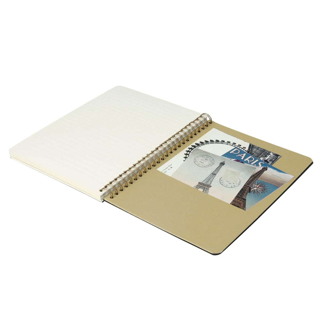 Cahier Flying Spirit ligné spirale avec pochettes 120 pages motifs assortis A5 (14,8 x 21 cm) by CLAIREFONTAINE