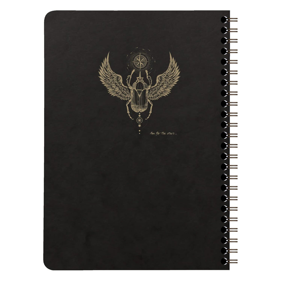Cahier Flying Spirit ligné spirale avec pochettes 120 pages motifs assortis A5 (14,8 x 21 cm) by CLAIREFONTAINE
