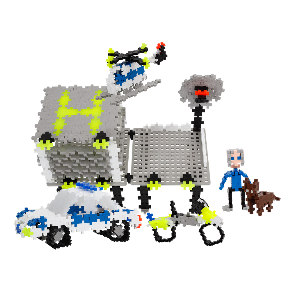 BASIC POLICE - 760pcs PLUS PLUS