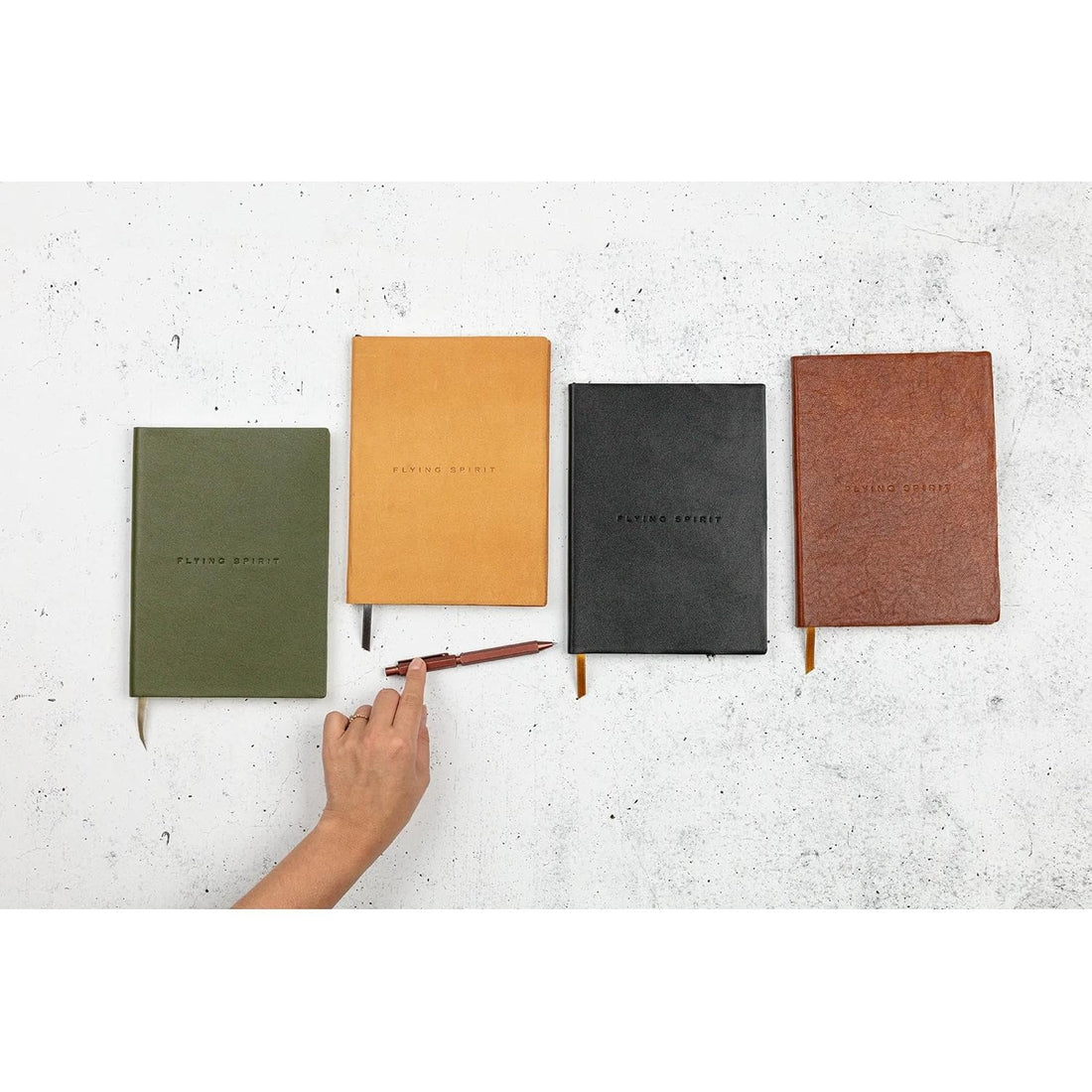 Notebook Flying Spirit Ruled Spiral With Pockets Assorted Patterns 120 pages A5 (5.8 x 8.3 in)