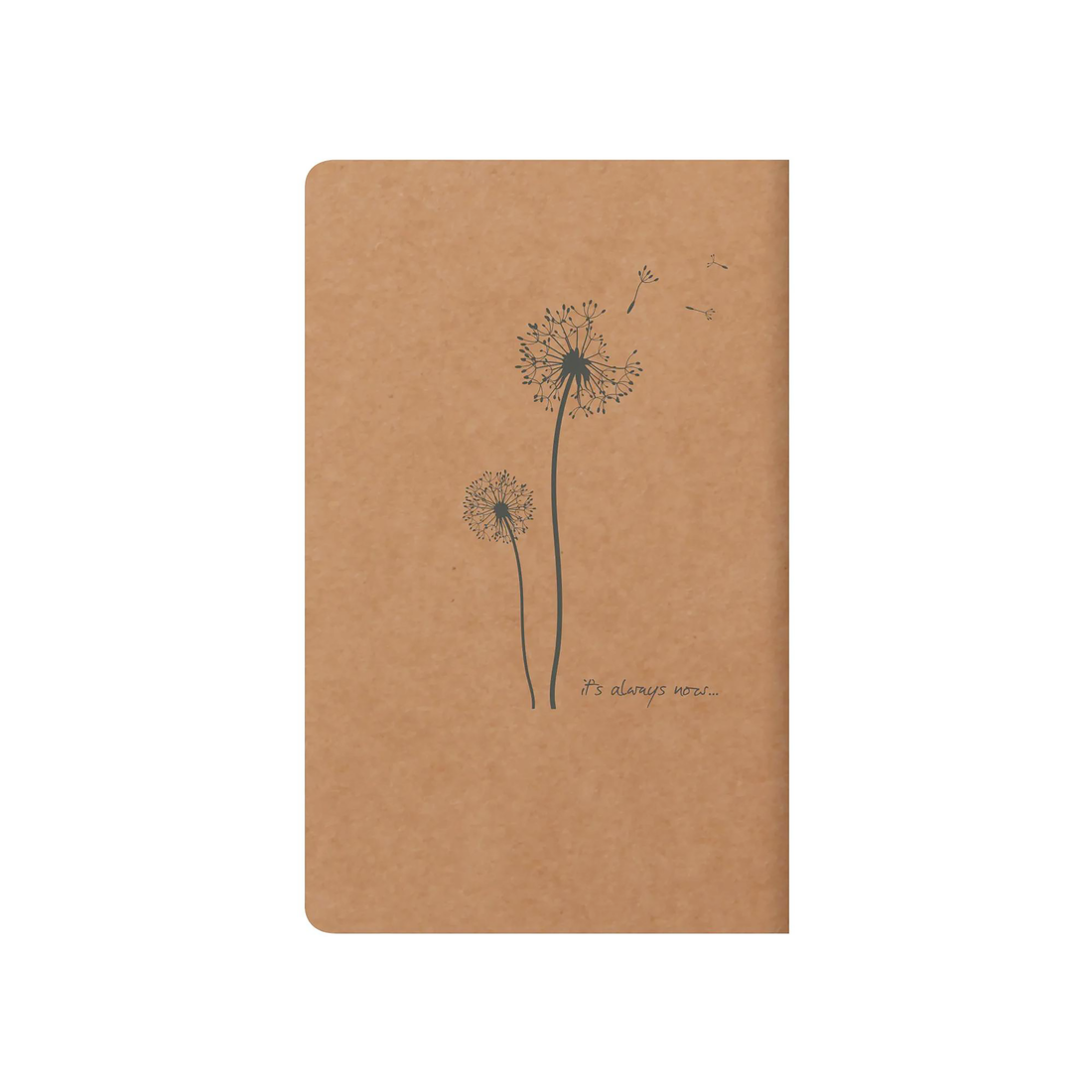 Carnet Flying Spirit: Kraft ligné piqûre textile 96 pages -motifs assortis- papier ivoire 90g (9x14c