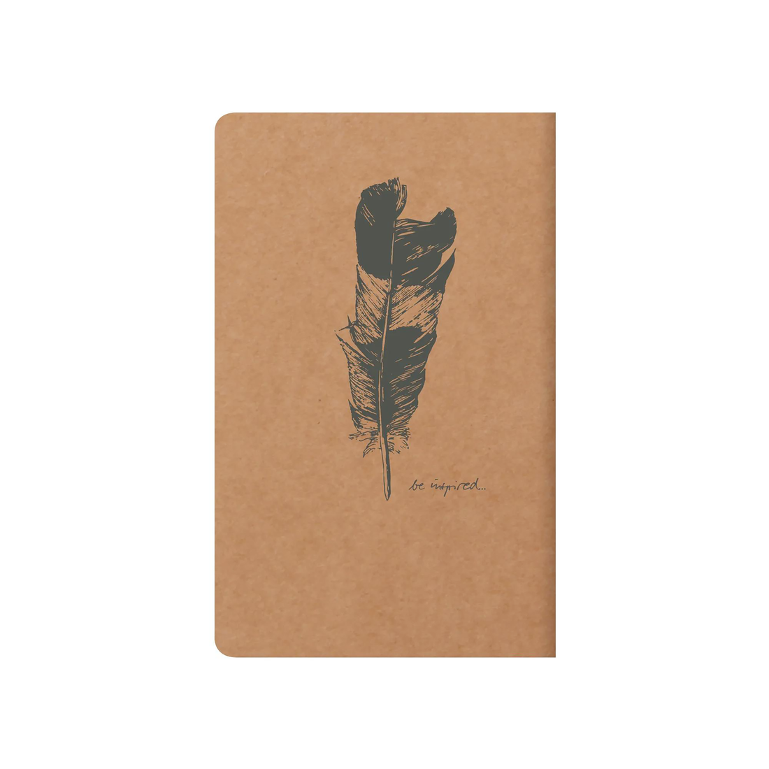 Carnet Flying Spirit: Kraft ligné piqûre textile 96 pages -motifs assortis- papier ivoire 90g (9x14c