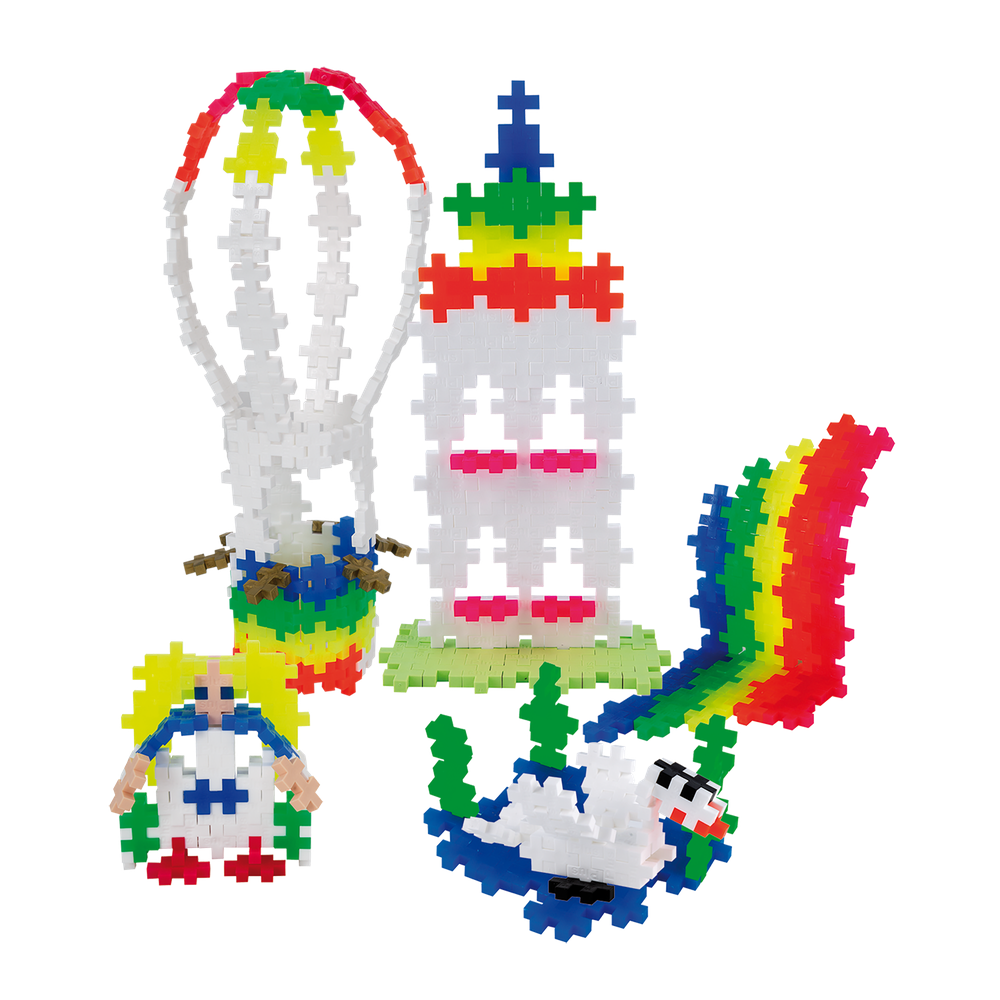 PASTEL - MONTGOLFIÈRE ARC-EN-CIEL - 360pcs PLUS PLUS