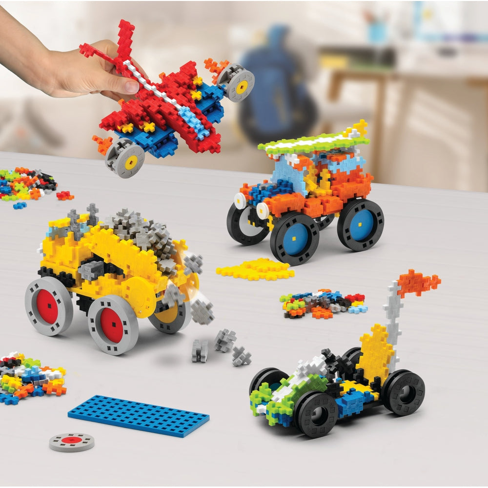GO! APPRENDRE À BÂTIR - ENSEMBLE DE VÉHICULES - 800pcs
