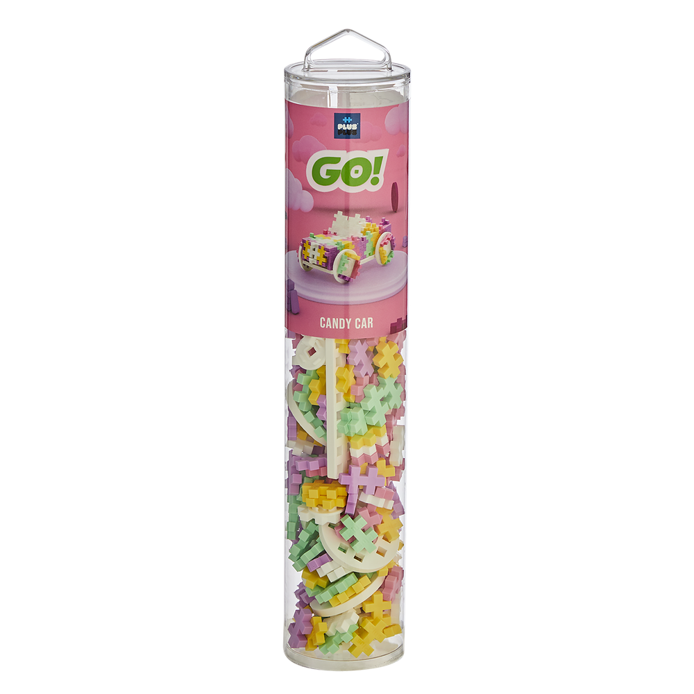 TUBE GO - VOITURES BONBONS - 200pcs PLUS PLUS