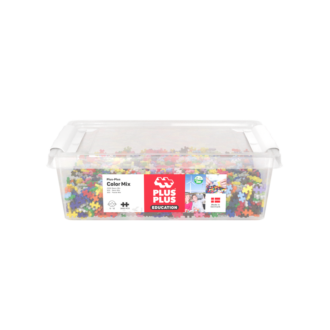 MINI MÉLANGE ÉDUCATIF - 3600pcs - PLUS PLUS
