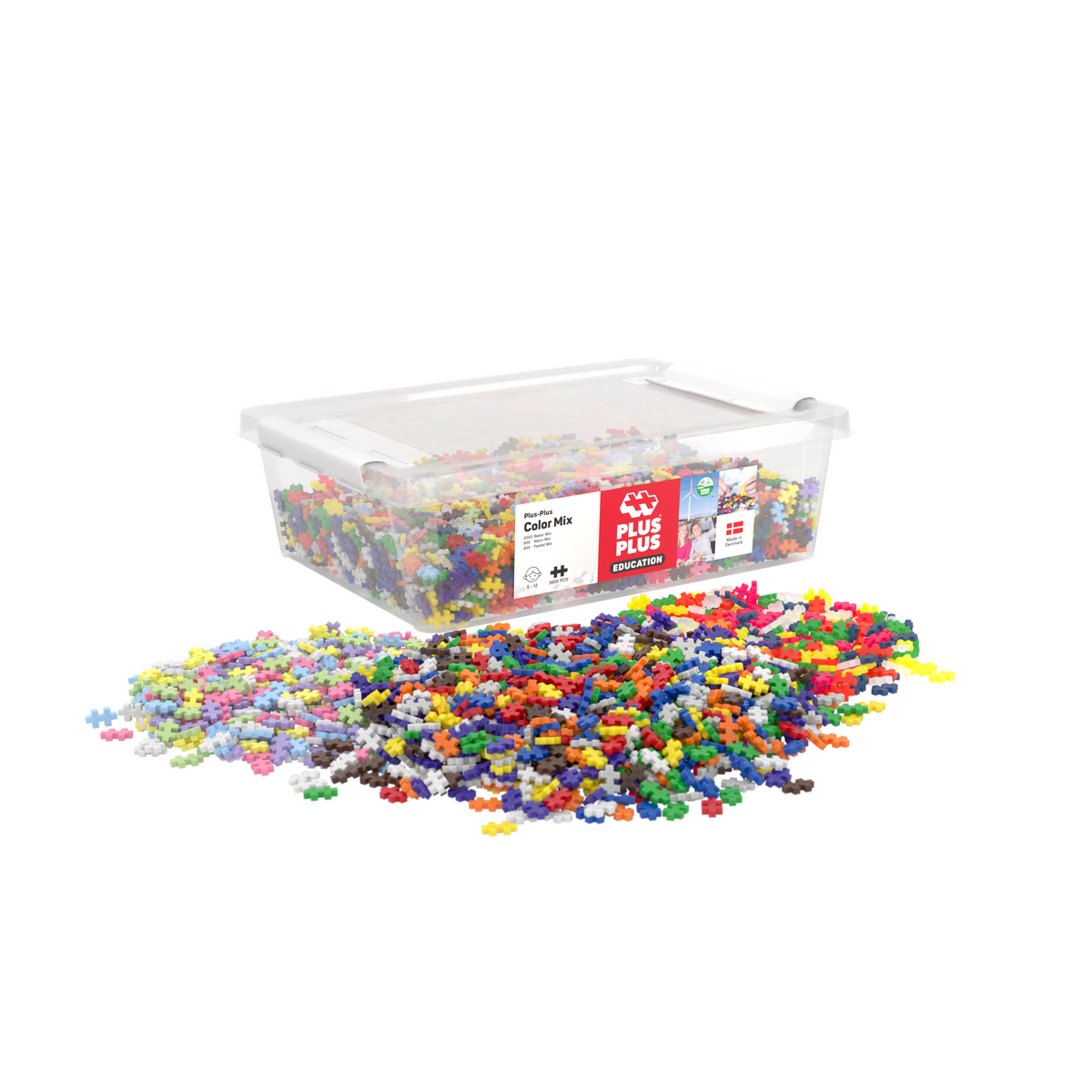 MINI MÉLANGE ÉDUCATIF - 3600pcs - PLUS PLUS
