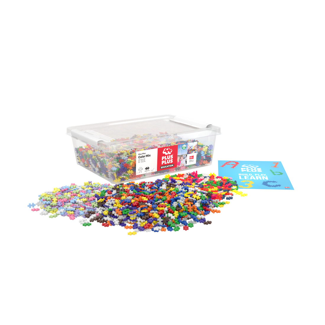 MINI MÉLANGE ÉDUCATIF - 3600pcs - PLUS PLUS