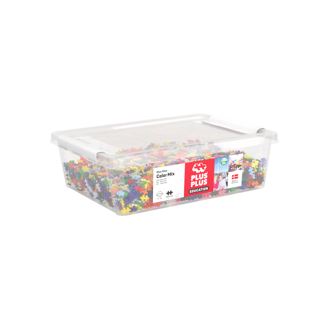 MINI MÉLANGE ÉDUCATIF - 3600pcs - PLUS PLUS