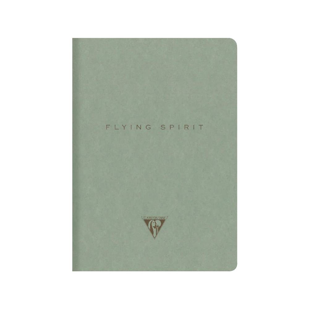 Flying Spirit:  Cahier vert  14X21Cm 48F CLAIREFONTAINE