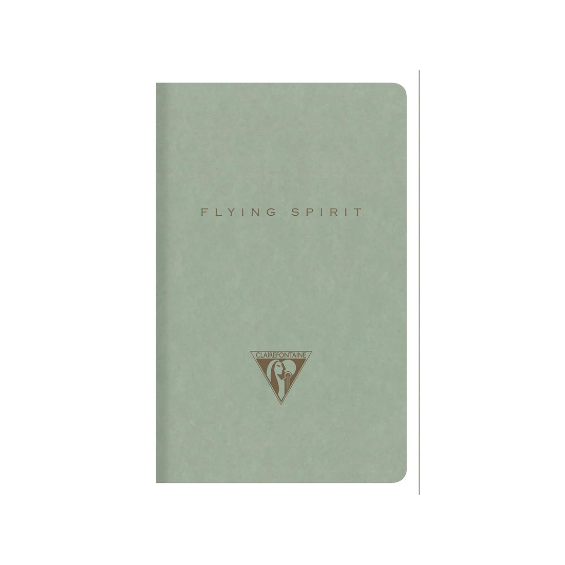 Notebook Flying Spirit: Green Lined, Sewn Spine Small 24 sheets -Assorted Designs- 90g Ivory Paper (