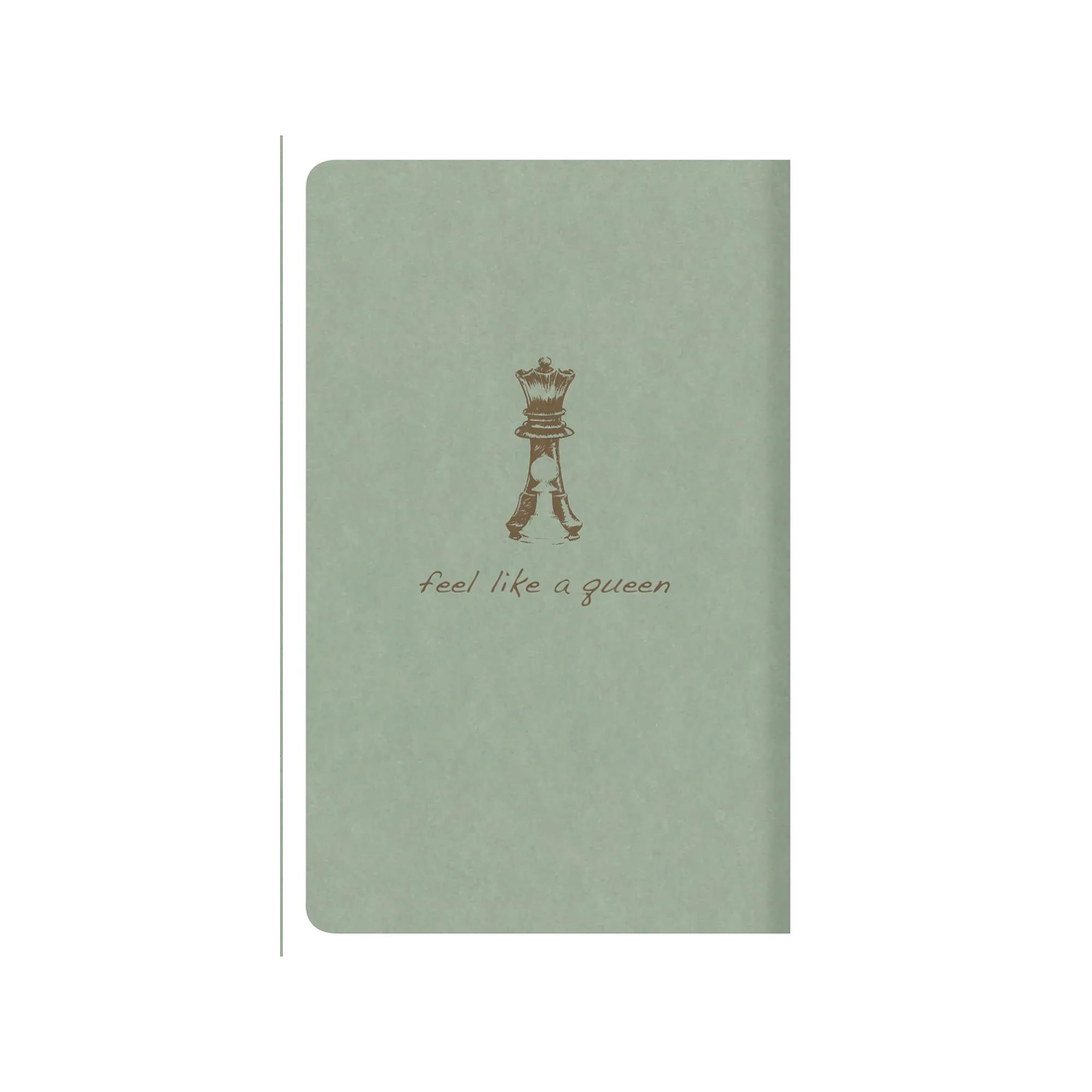 Notebook Flying Spirit: Green Lined, Sewn Spine Small 24 sheets -Assorted Designs- 90g Ivory Paper (