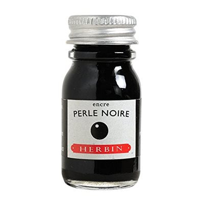Encre de stylo-plume 10ml Noir Perle J.HERBIN