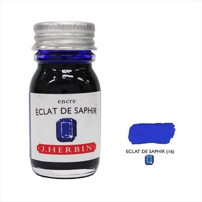 Encre de stylo-plume 10ml Saphir J.HERBIN