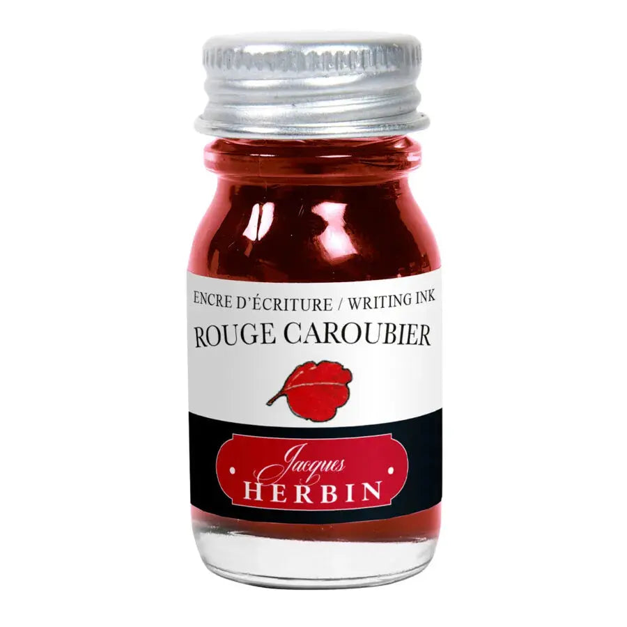 Encre Rouge Caroubier La Perle des Encres (10ml) J.HERBIN