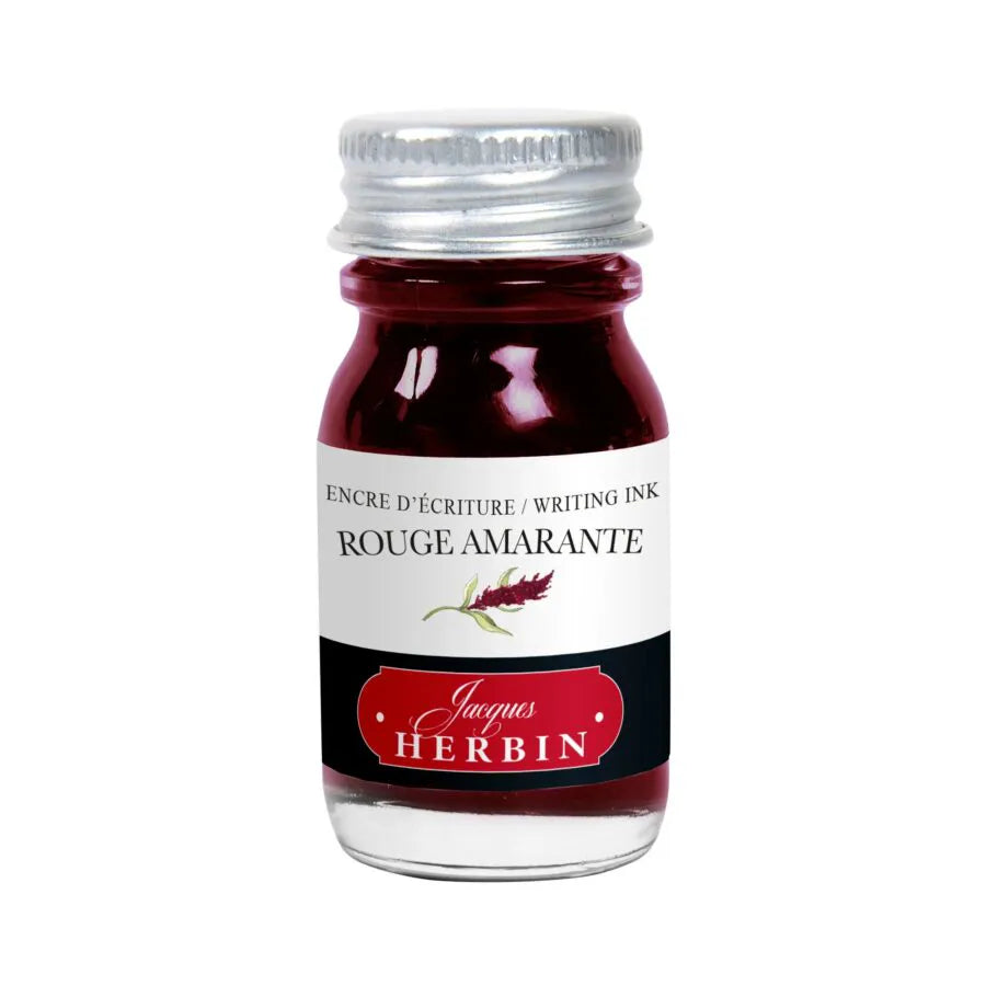Encre Rouge Amarant La Perle des Encres (10ml) J.HERBIN
