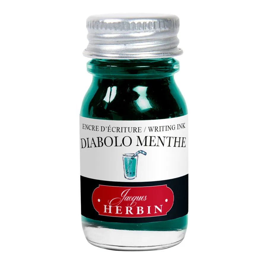 Encre de stylo-plume 10ml Diabolo Menthe J.HERBIN