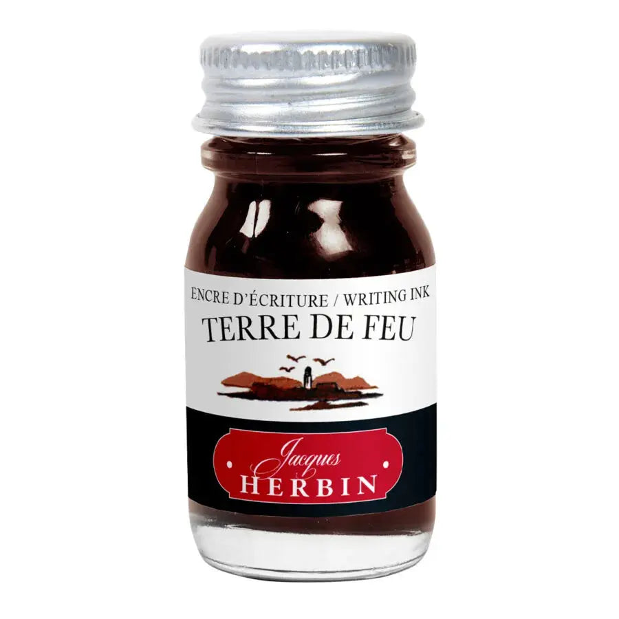 Encre Terre de feu La Perle des Encres (10ml) J.HERBIN