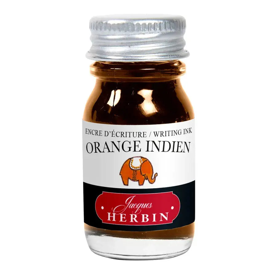 Encre Organge indien La Perle des Encres (10ml) J.HERBIN
