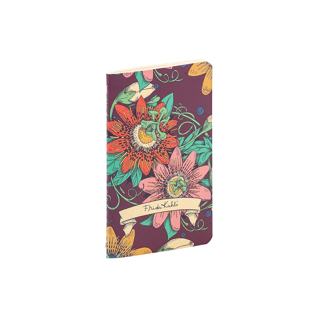 Carnet de notes Frida Kahlo vierge assortis cousu 48 pages 7,5 x 12 cm