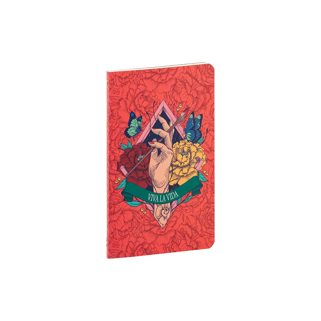 Carnet de notes Frida Kahlo ligné assortis cousu 96 pages 9 x 14 cm