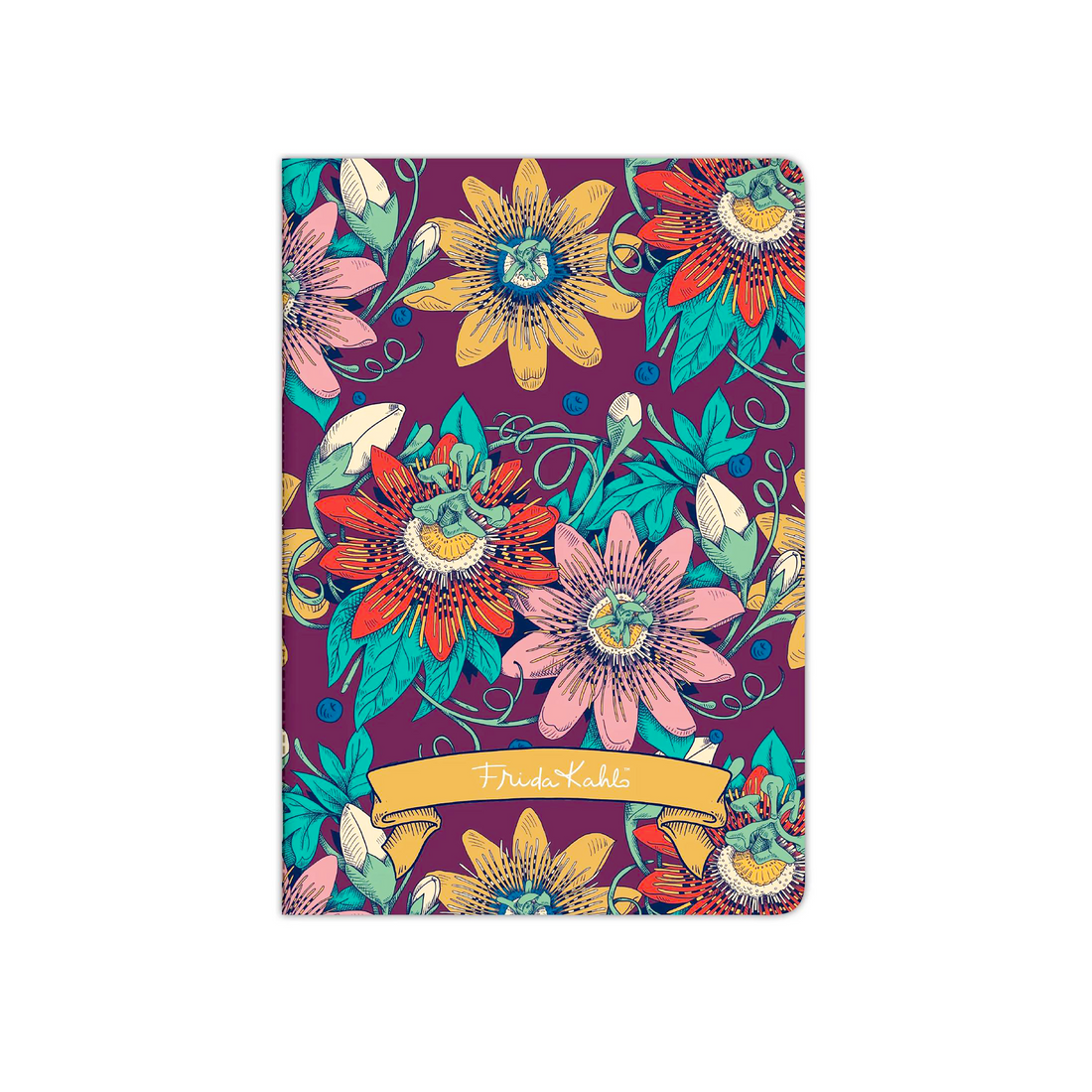 Carnet de notes Frida Kahlo ligné + assortis cousu 96 pages A4 (21 x 29,7 cm) - CLAIREFONTAINE