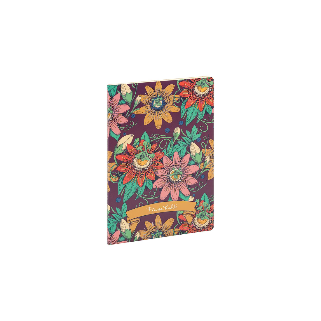 Carnet de notes Frida Kahlo ligné + assortis cousu 96 pages A4 21 x 29,7 cm