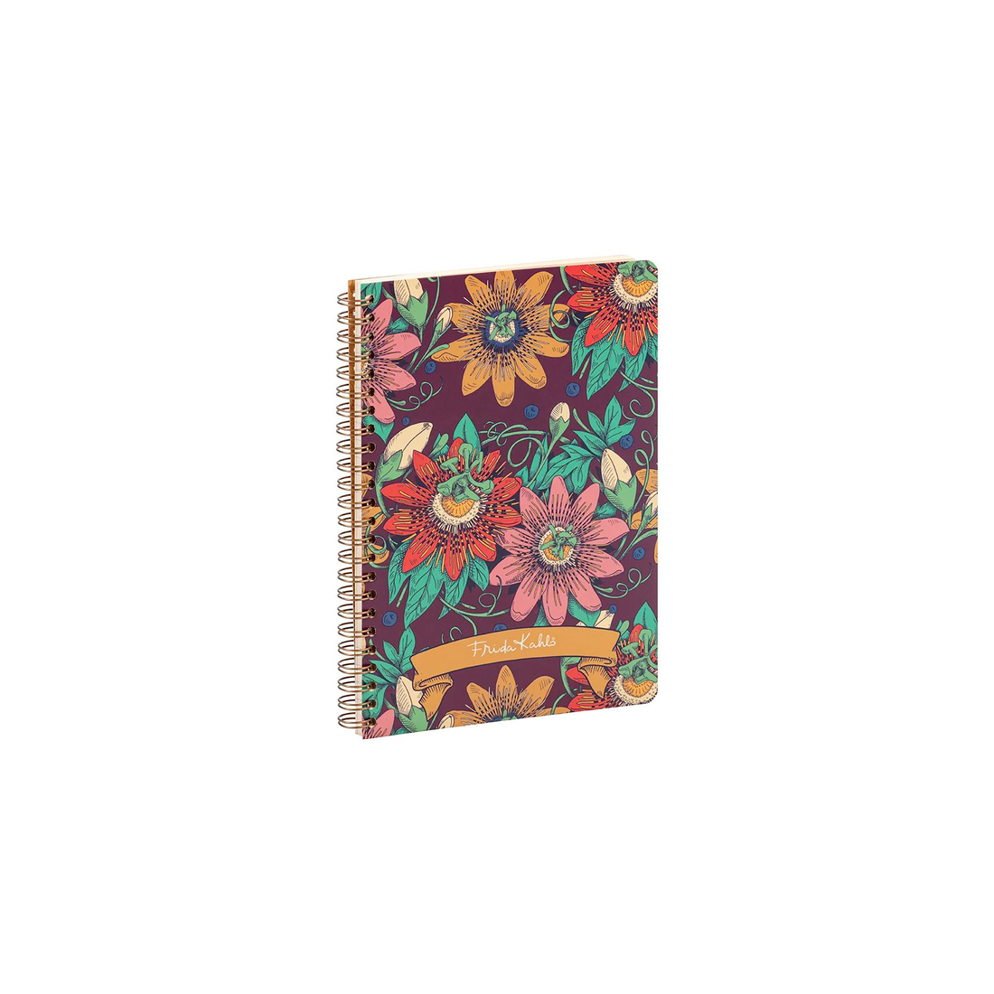 Carnet de notes Frida Kahlo ligné assortis reliure intégrale 148 pages A5 14,8 x 21 cm