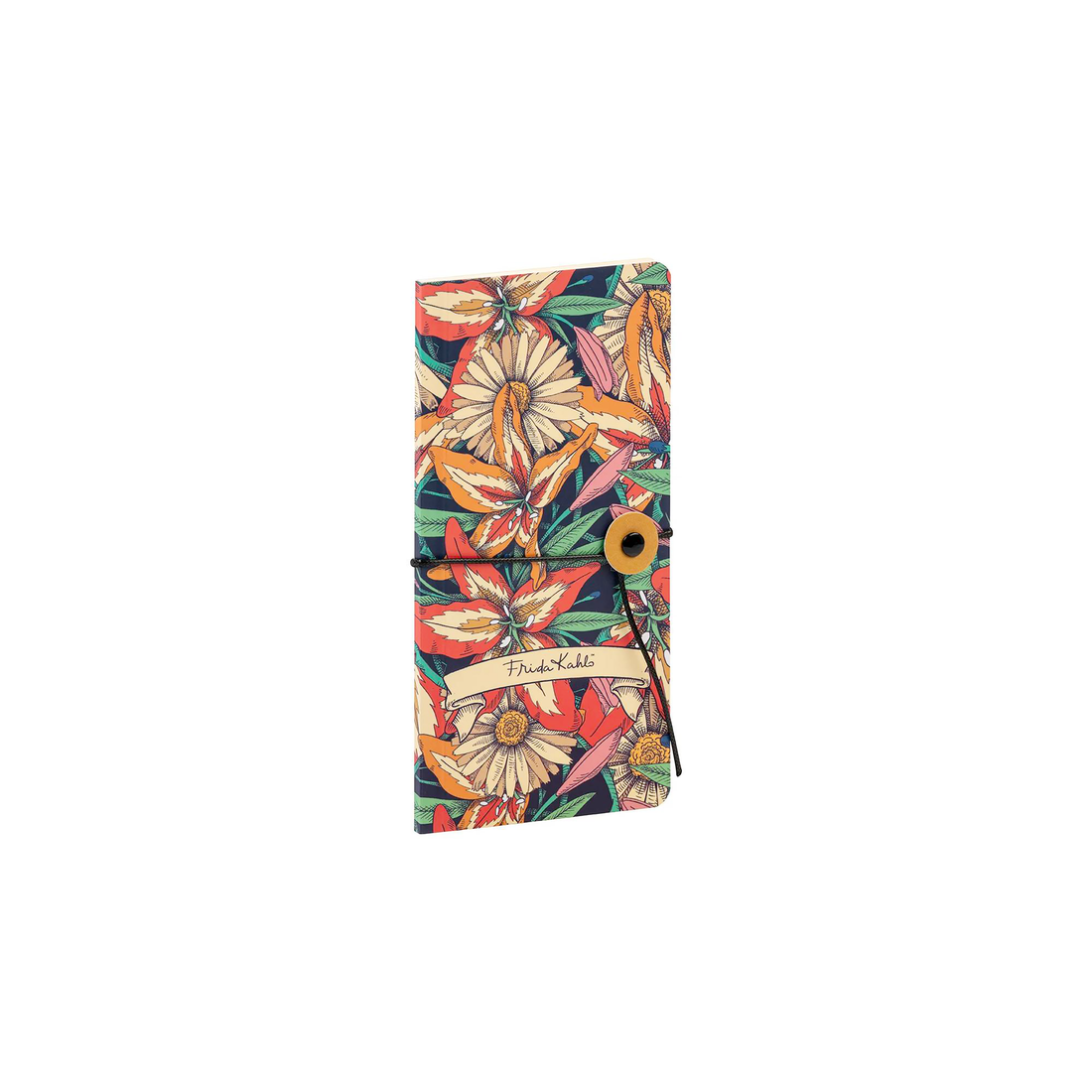 Carnet de notes Frida Kahlo vierge assortis slim 80 pages 9 x 18 cm