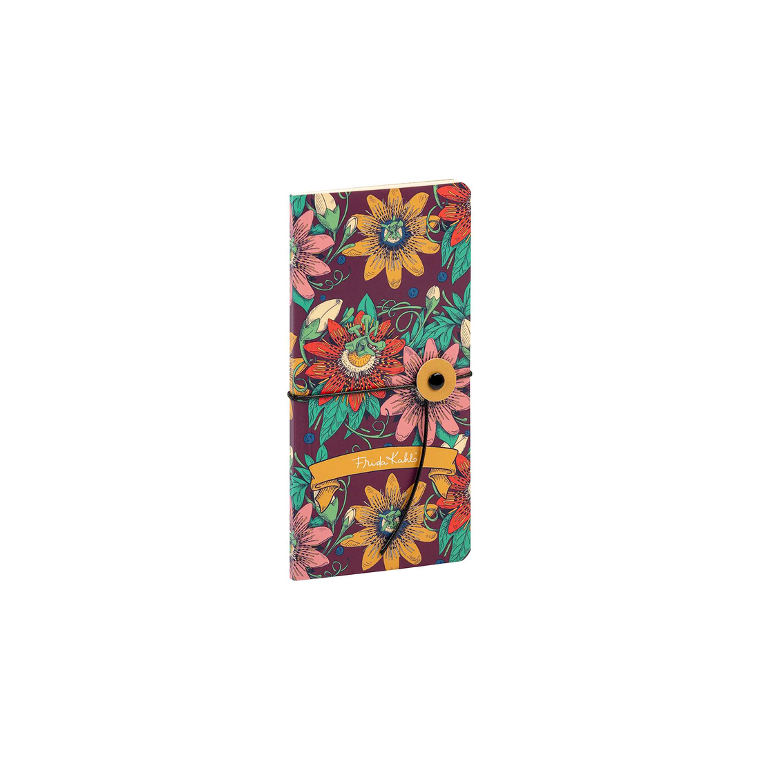 Carnet de notes Frida Kahlo vierge assortis slim 80 pages 9 x 18 cm