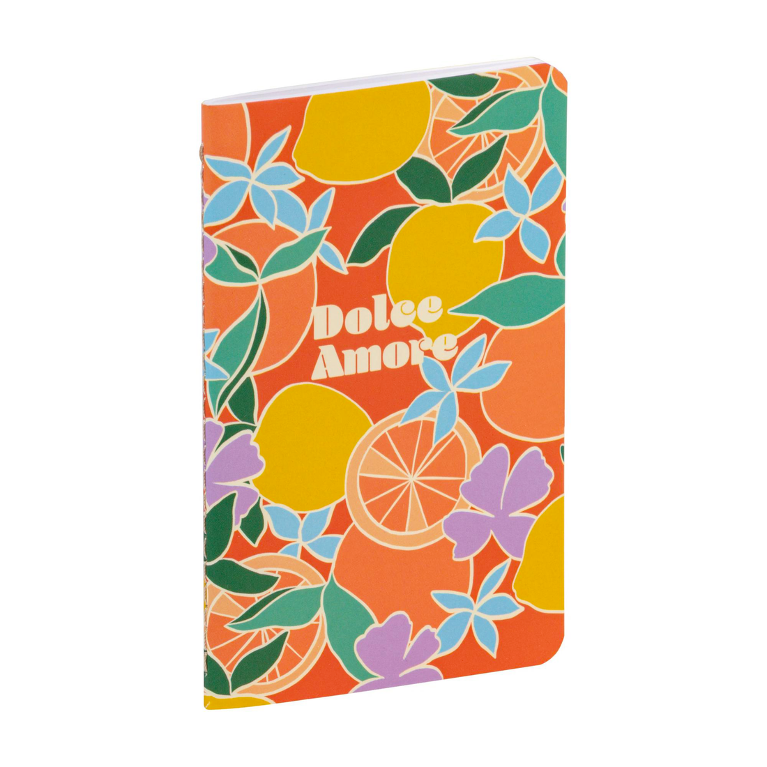 Carnet de notes Dolce Amore vierge assortis cousu 48 pages 7,5 x 12 cm
