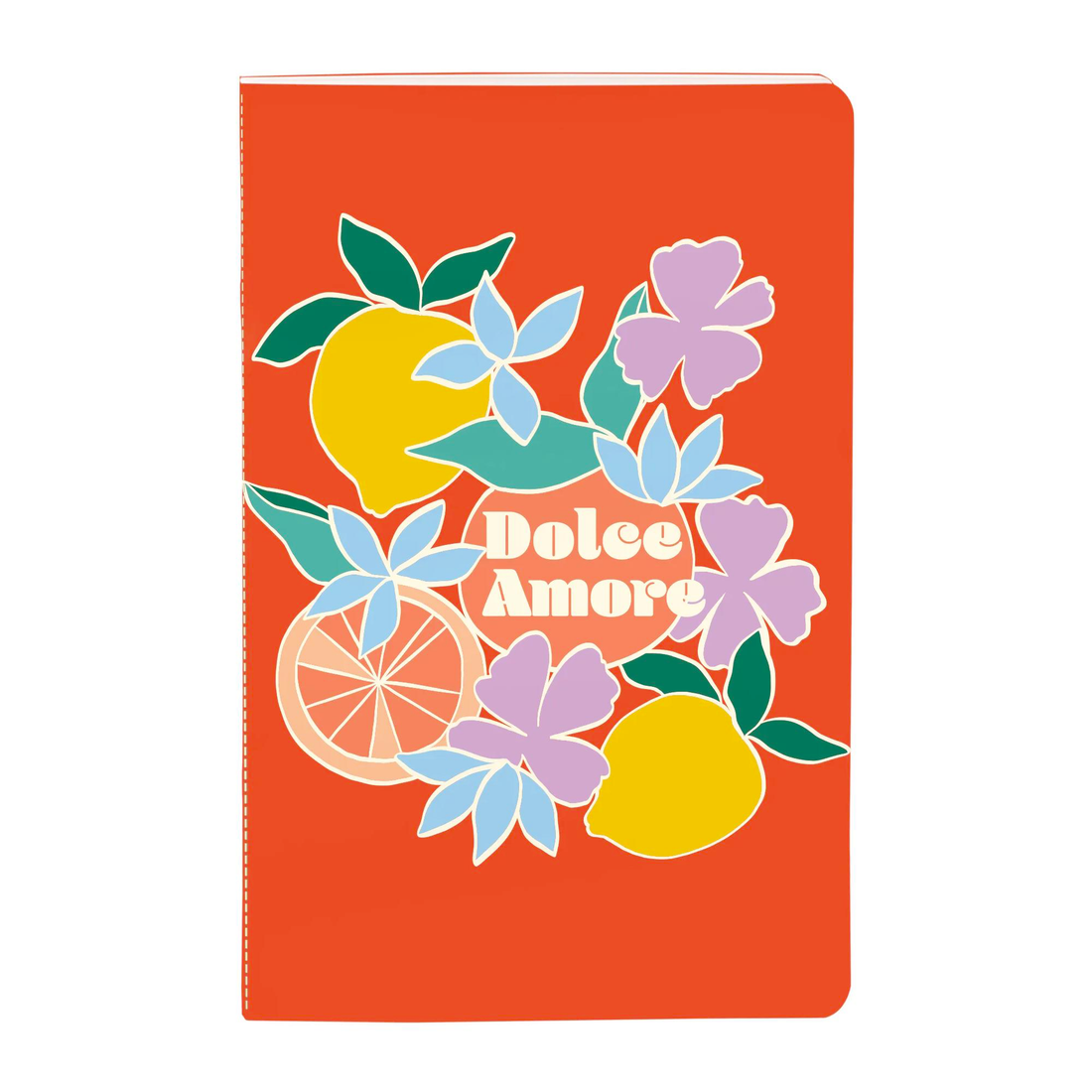 Carnet de notes Dolce Amore ligné assortis cousu 96 pages 9 x 14 cm