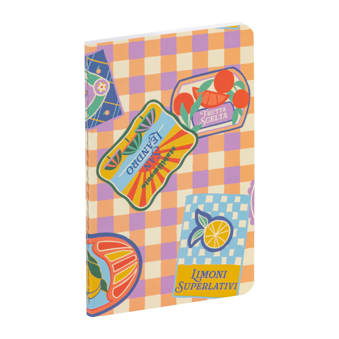 Carnet de notes Dolce Amore ligné assortis cousu 96 pages 9 x 14 cm