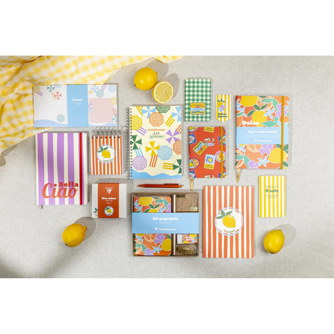 Carnet de notes Dolce Amore ligné assortis reliure intégrale 148 pages A5 14,8 x 21 cm