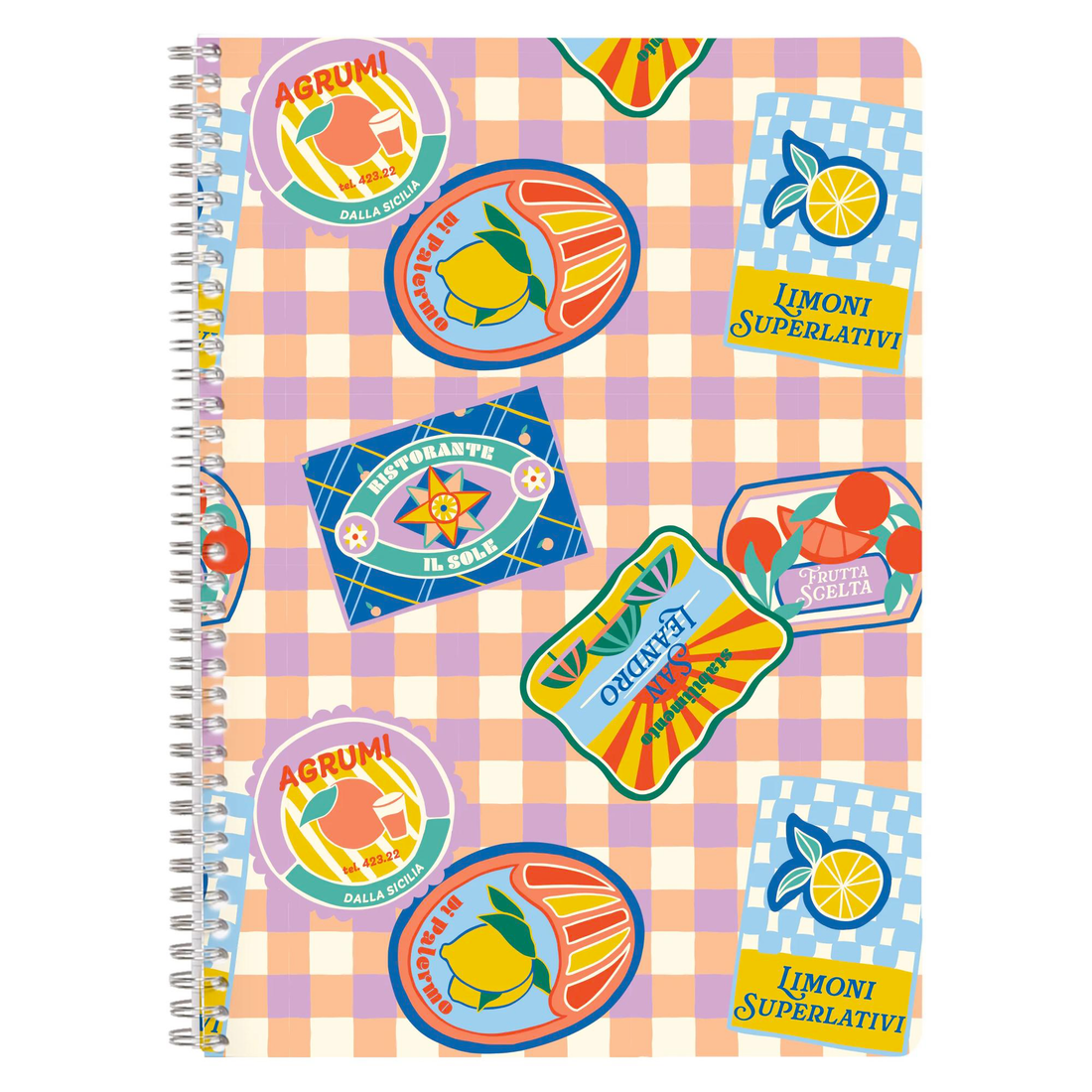 Carnet de notes Dolce Amore ligné assortis reliure intégrale 148 pages A4 21 x 29,7 cm