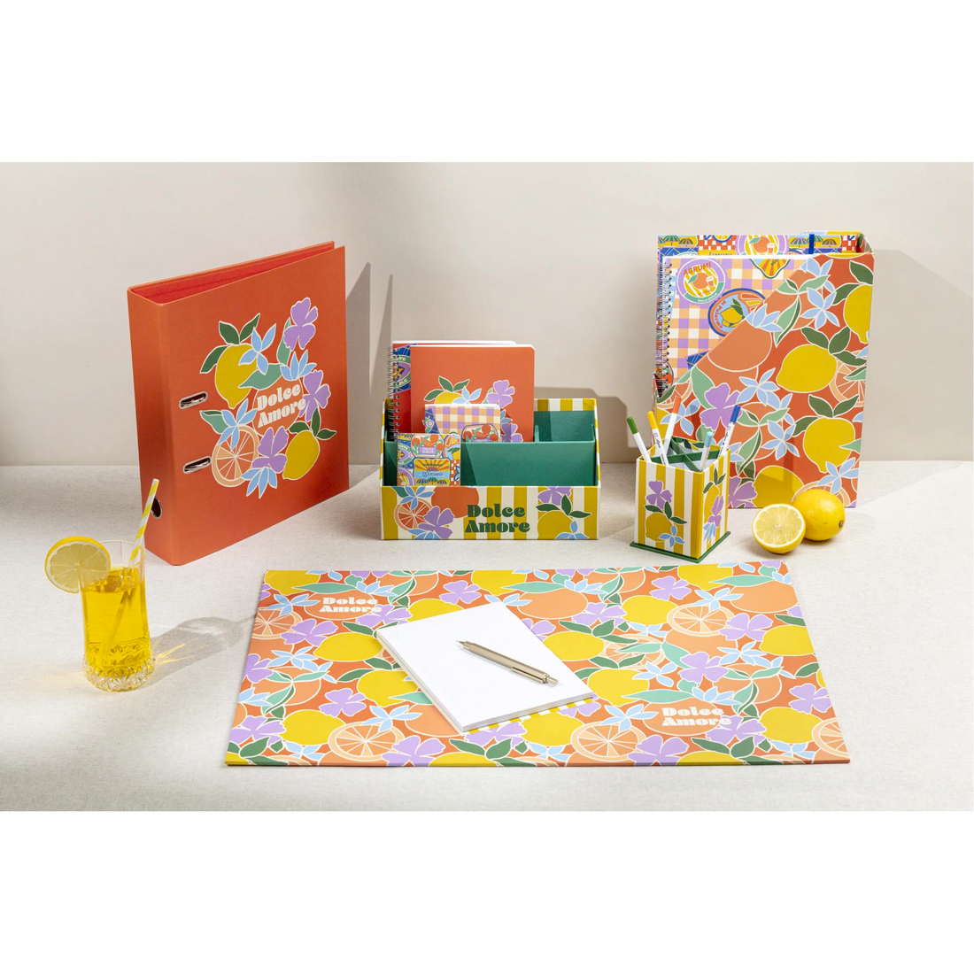 Carnet de notes Dolce Amore ligné assortis reliure intégrale 148 pages A4 21 x 29,7 cm