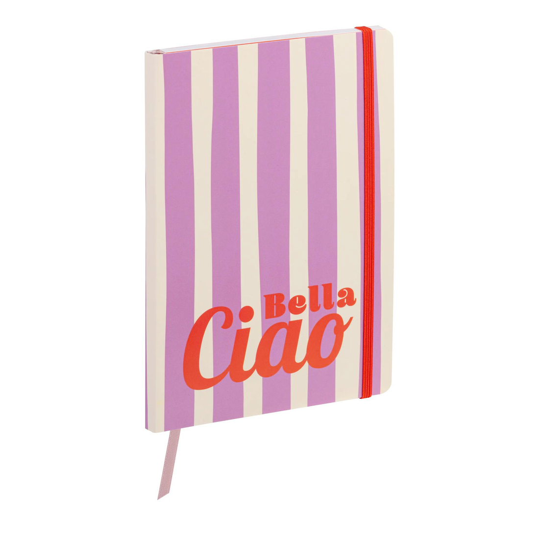 Carnet de notes Dolce Amore ligné assortis brochure souple, marque page, fermeture élastique,  128 p
