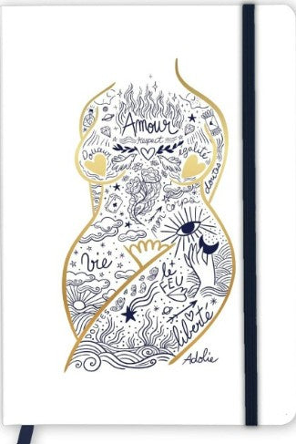 Adolie, Planner 22x14 cm 53 printed sheets
