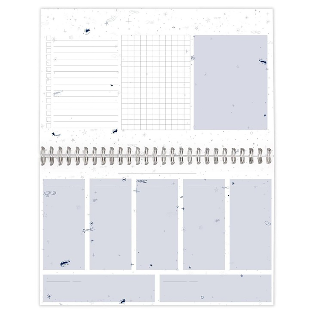 Adolie: bloc planner reliure intégrale - 53 feuilles (22x14cm) CLAIREFONTAINE