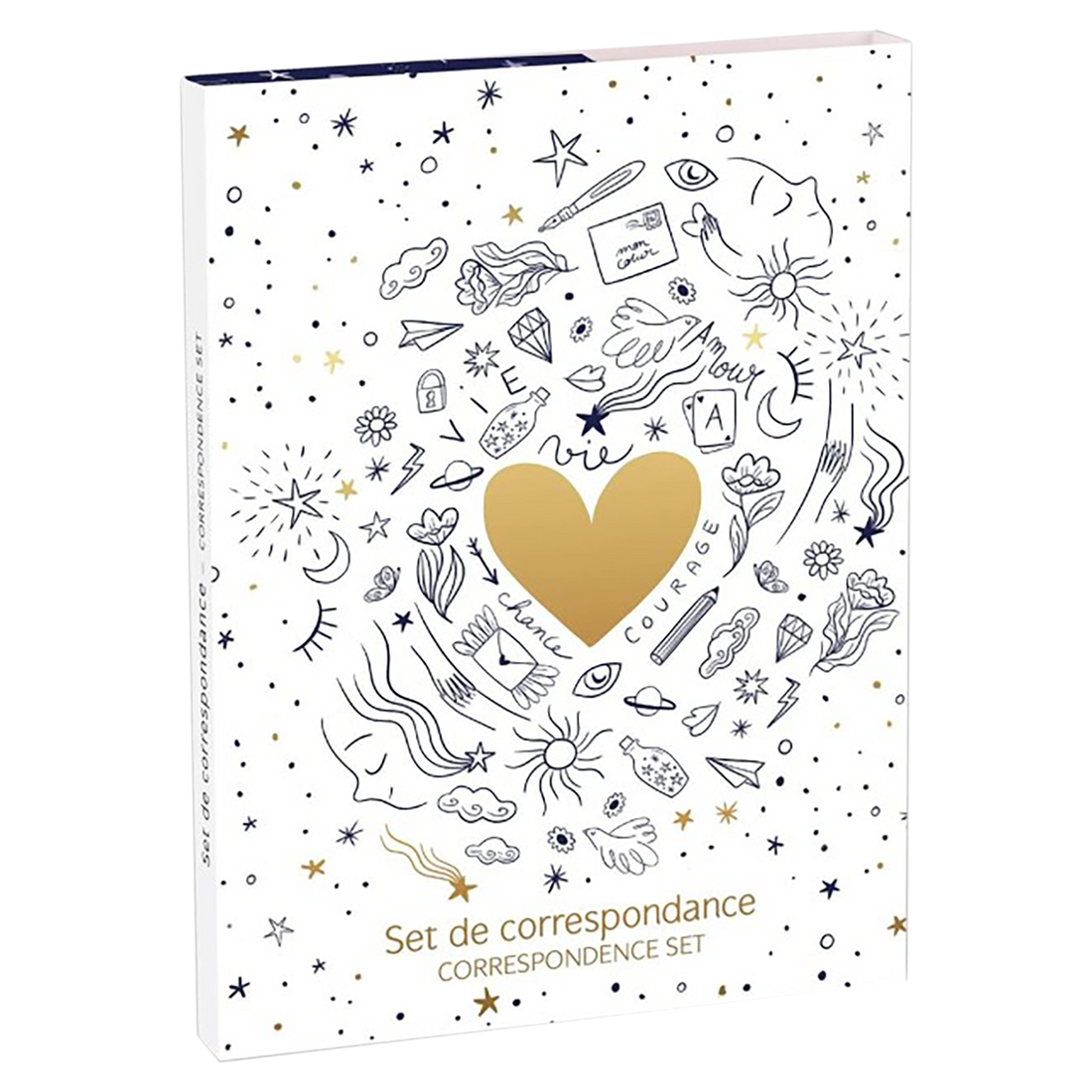 Adolie, Set de correspondance 12x16,5 cm CLAIREFONTAINE