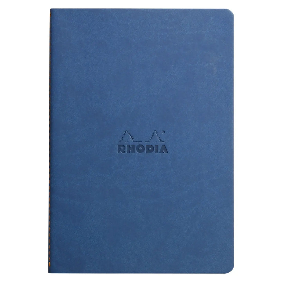Cahier dos cousu dot -bleu saphir-  A5. 64 pages (14.8x21cm) RHODIA