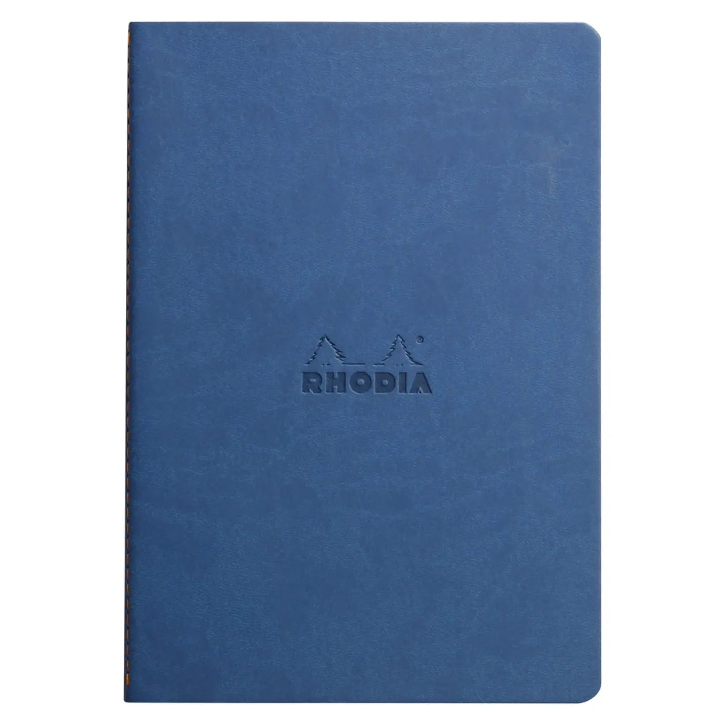 Cahier dos cousu dot -bleu saphir-  A5. 64 pages (14.8x21cm) RHODIA