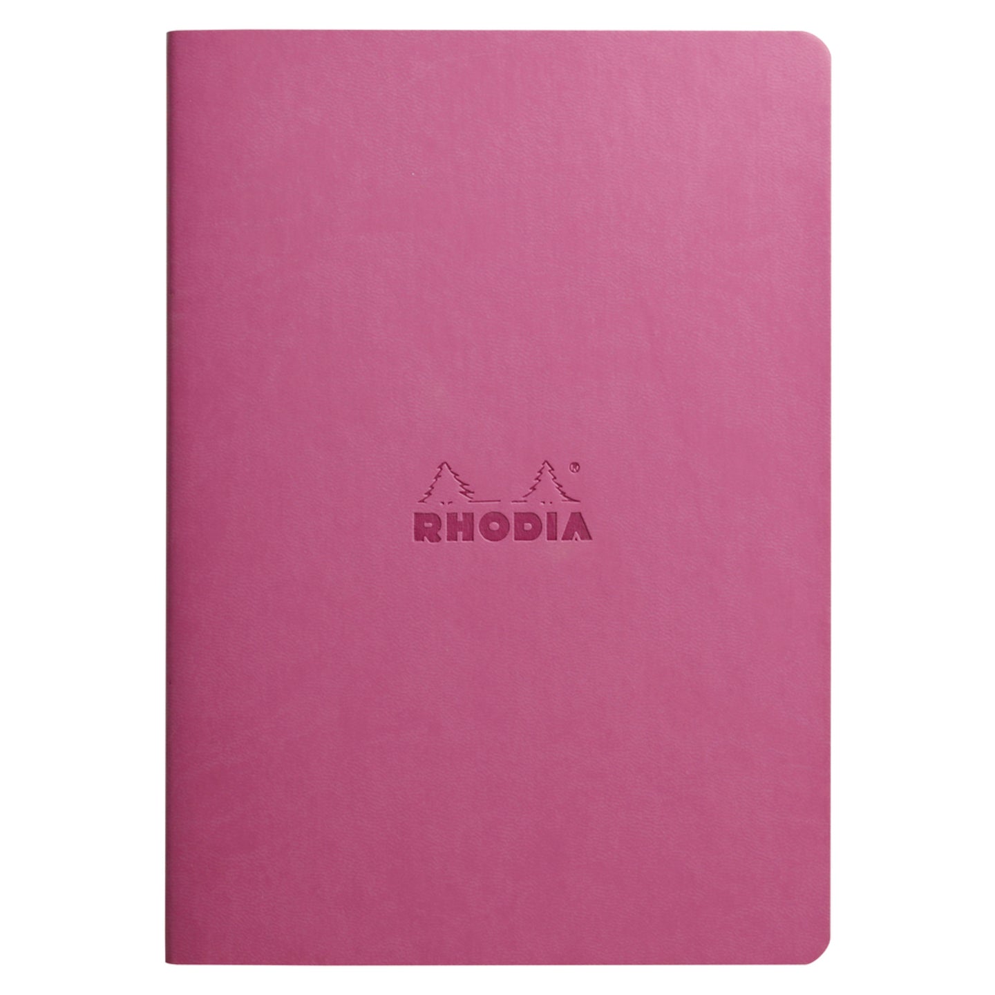 Cahier dos cousu dot -lilas-  A5. 64 pages (14.8x21cm) RHODIA