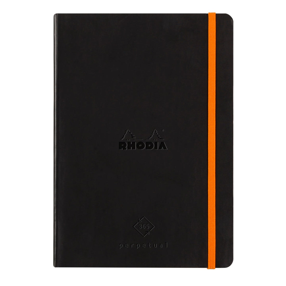 Rhodiarama Agenda Perpétuel 90G. 64S. 5.75X8.25 Noir RHODIA